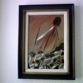 Painting titled "ORCHESTRE" by Reimer, Original Artwork