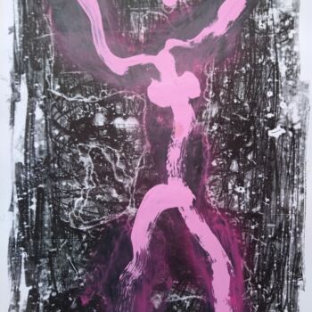 Malerei mit dem Titel "Das Mädchen auf Sei…" von Reiner Poser, Original-Kunstwerk, Öl