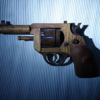 雕塑 标题为“The Colt” 由Reiner Poser, 原创艺术品, 木