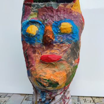 雕塑 标题为“My pretty Gitti” 由Reiner Poser, 原创艺术品, 石膏