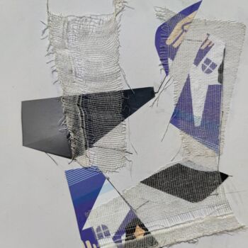 Collages getiteld "Nicht ohne Dich" door Reiner Poser, Origineel Kunstwerk, Collages