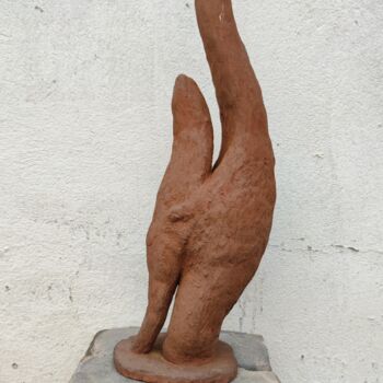 雕塑 标题为“mother and child” 由Reiner Poser, 原创艺术品, 陶瓷