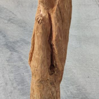 Скульптура под названием "Schmerz und Trauer" - Reiner Poser, Подлинное произведение искусства, Дерево