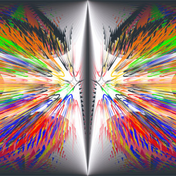 Digital Arts titled "É LINDO VER O DIA A…" by Reinhard Heydrich Allan De Souza Santos, Original Artwork, Digital Painting