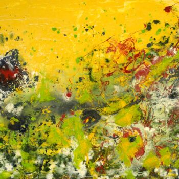 Pittura intitolato "Abstrakt-2017-09  "…" da Reinhard Schiweck, Opera d'arte originale, Acrilico