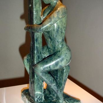 Sculpture intitulée "Mea Culpa" par Claude Reitz, Œuvre d'art originale