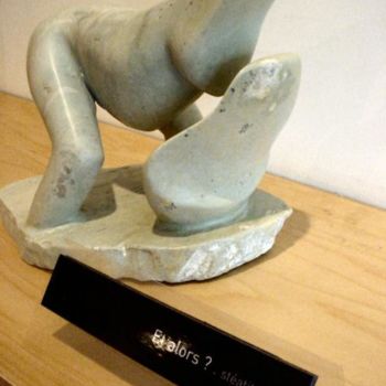 Escultura intitulada "et alors?" por Claude Reitz, Obras de arte originais