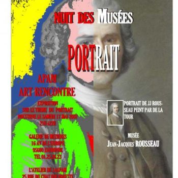 Arte digitale intitolato "nuit des musées" da Claude Reitz, Opera d'arte originale