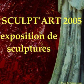 Arts numériques intitulée "affiche projet scul…" par Claude Reitz, Œuvre d'art originale