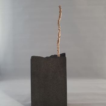 Escultura intitulada "Esprit de la Terre 3" por Réjane Lechat, Obras de arte originais, Bronze