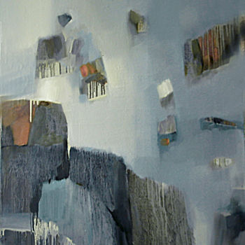 Peinture intitulée ""БЕРЕГ "" par Nina Rasina, Œuvre d'art originale, Autre
