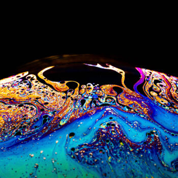 "Soap bubble 2" başlıklı Fotoğraf Rémi Baudry tarafından, Orijinal sanat, Dijital Fotoğrafçılık