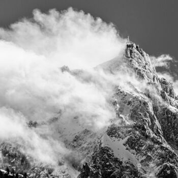 Fotografie getiteld "Chamonix - Pic du m…" door Rémi Baudry, Origineel Kunstwerk, Digitale fotografie