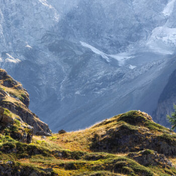 Fotografía titulada "Dans le vallon du G…" por Rémi Carbonaro, Obra de arte original, Fotografía digital Montado en Aluminio