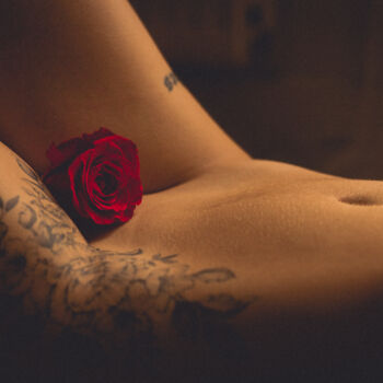 Photography titled "Eve's Flowers Mathi…" by Rémi Dap, Original Artwork, Digital Photography