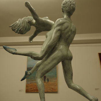 Escultura titulada "Les OISEAUX" por Coudrain-Sculpteur, Obra de arte original, Bronce