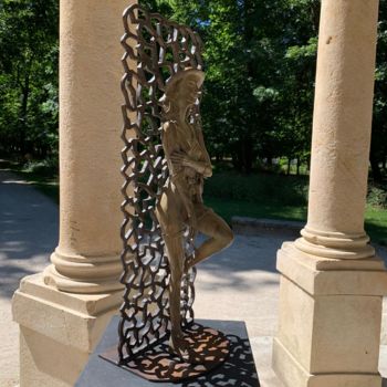 雕塑 标题为“SUNNY” 由Coudrain-Sculpteur, 原创艺术品, 青铜