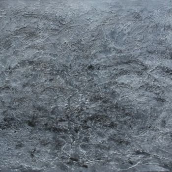 Peinture intitulée "MER DEMONTEE" par Remilda, Œuvre d'art originale