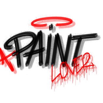 Arts numériques intitulée "Paint lover" par Remo, Œuvre d'art originale, Peinture numérique