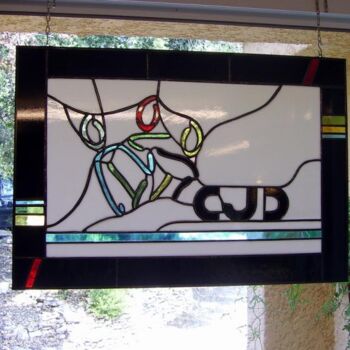 Collages intitulée "Logo du CJD" par Rémy Becard, Œuvre d'art originale