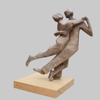 Sculpture intitulée "Tango" par Remy Hatert, Œuvre d'art originale, Céramique
