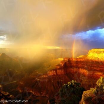 Fotografia intitulada "Pima Point - Grand…" por Rémy Lacroix, Obras de arte originais, Fotografia digital Montado em Cartão