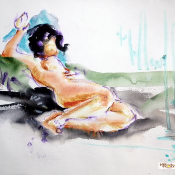 Painting titled "modelev-apb-img-835…" by Rémy Nicolas Graphite, Original Artwork