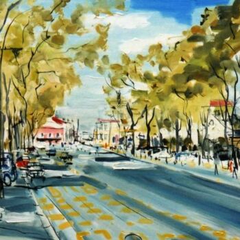 Peinture intitulée "Boulevard des Minim…" par Remy Peyranne, Œuvre d'art originale