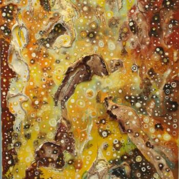Pittura intitolato "cosmos" da Remy Peyranne, Opera d'arte originale