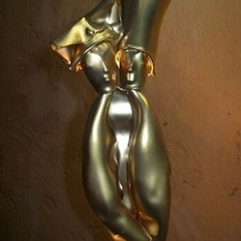 Sculpture intitulée ""Chrysalide" 001" par Rémy Jouve, Œuvre d'art originale, Plastique