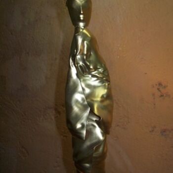 Sculpture intitulée ""Chrysalide" 009" par Rémy Jouve, Œuvre d'art originale, Plastique