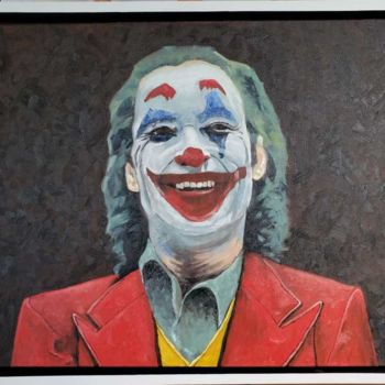 Peinture intitulée ""Joker", óleo sobre…" par Renan Russo, Œuvre d'art originale, Huile