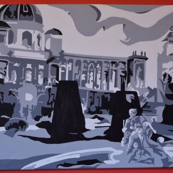 "MARIA-THERESIEN-PLA…" başlıklı Tablo Reny Gab tarafından, Orijinal sanat, Akrilik Ahşap panel üzerine monte edilmiş
