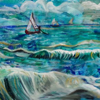 Vincent van Gogh - Seascape near Les Saintes-Maries-de-la-Mer - Van Gogh  Museum