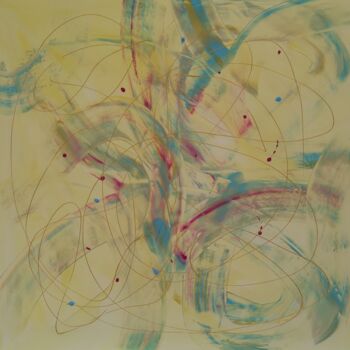 Painting titled "142/2021" by Renate Spalt (Loire), Original Artwork, Acrylic