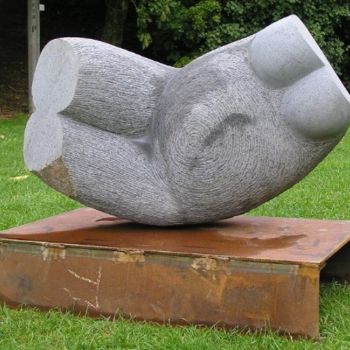 Sculpture titled ""Voluptuous ", symp…" by Renate Verbrugge, Original Artwork, Stone