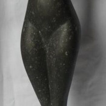 Скульптура под названием "L'innocente" - Renate Verbrugge, Подлинное произведение искусства, Камень