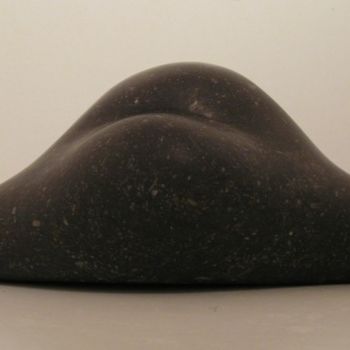 Sculpture titled "Snail-woman... taki…" by Renate Verbrugge, Original Artwork, Stone