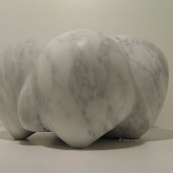 Rzeźba zatytułowany „Heavy_on_my_mind...…” autorstwa Renate Verbrugge, Oryginalna praca, Kamień