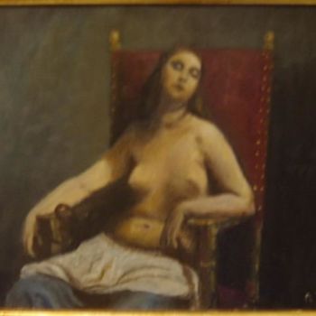 Pittura intitolato "Riprod." da Renato Laneri, Opera d'arte originale, Olio