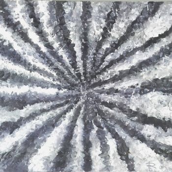 Painting titled "Stroboscope" by Renaud Angerville-Langlois, Original Artwork, Acrylic