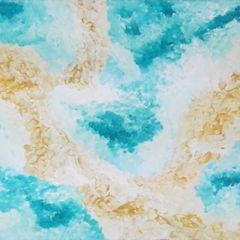 Painting titled "Alchimie" by Renaud Angerville-Langlois, Original Artwork, Acrylic