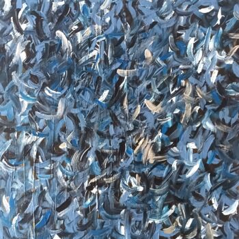 Painting titled "Camouflage" by Renaud Angerville-Langlois, Original Artwork, Acrylic