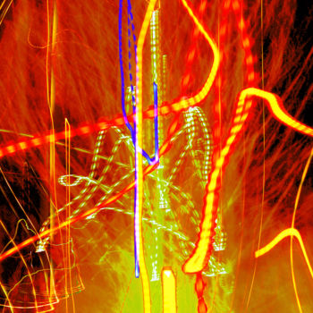 Fotografie mit dem Titel "Lights" von Renaud Klumpp, Original-Kunstwerk, Digitale Fotografie