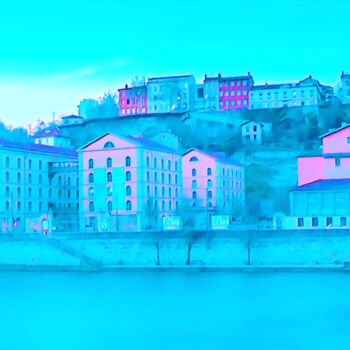 Photographie intitulée "Heure Bleue" par Renaud Ponsard, Œuvre d'art originale, Photographie numérique