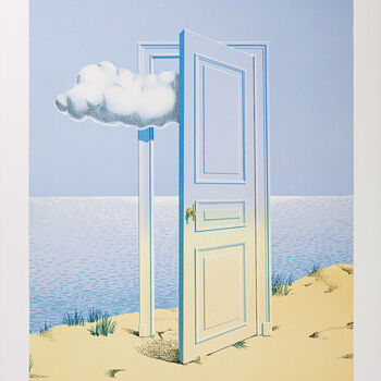 "La Victoire" başlıklı Baskıresim René Magritte tarafından, Orijinal sanat, Litografi