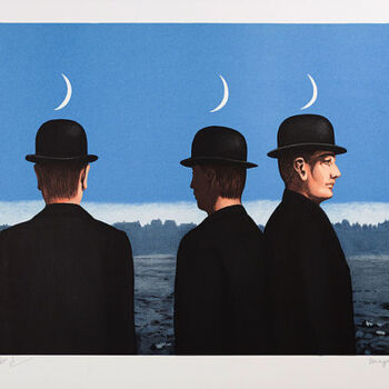 Εκτυπώσεις & Χαρακτικά με τίτλο "Le Chef d'Oeuvre ou…" από René Magritte, Αυθεντικά έργα τέχνης, Λιθογραφία