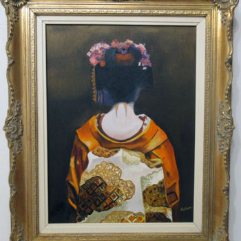 Malarstwo zatytułowany „sora” autorstwa Renée Estebanez, Oryginalna praca, Olej