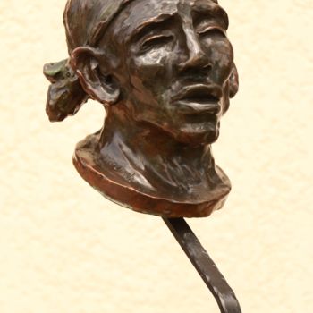 Scultura intitolato ""FOUED"" da Renée Marcinek, Opera d'arte originale, Metalli