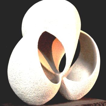 Sculpture titled "INZICHT (INSIGHT)" by Renild Schepers, Original Artwork, Ceramics